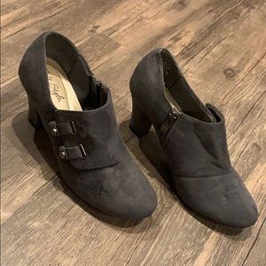 Hush Puppies Soft Style grey suede shoes